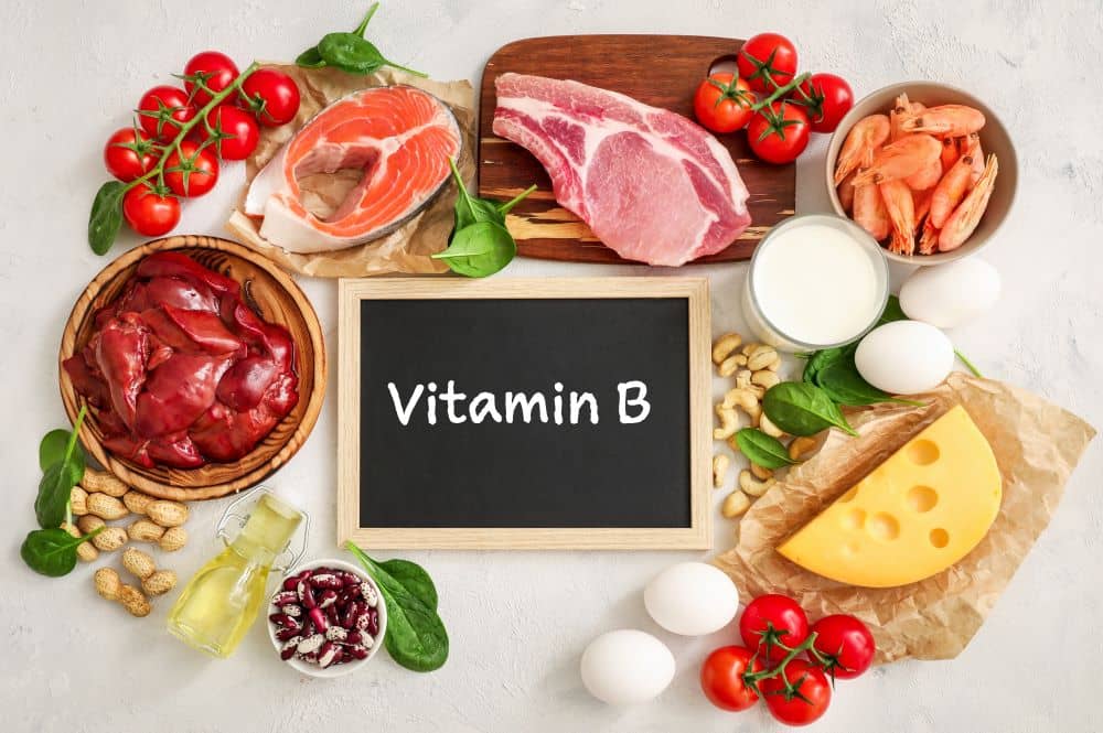 B vitamins help produce energy needed to develop new brain cells.